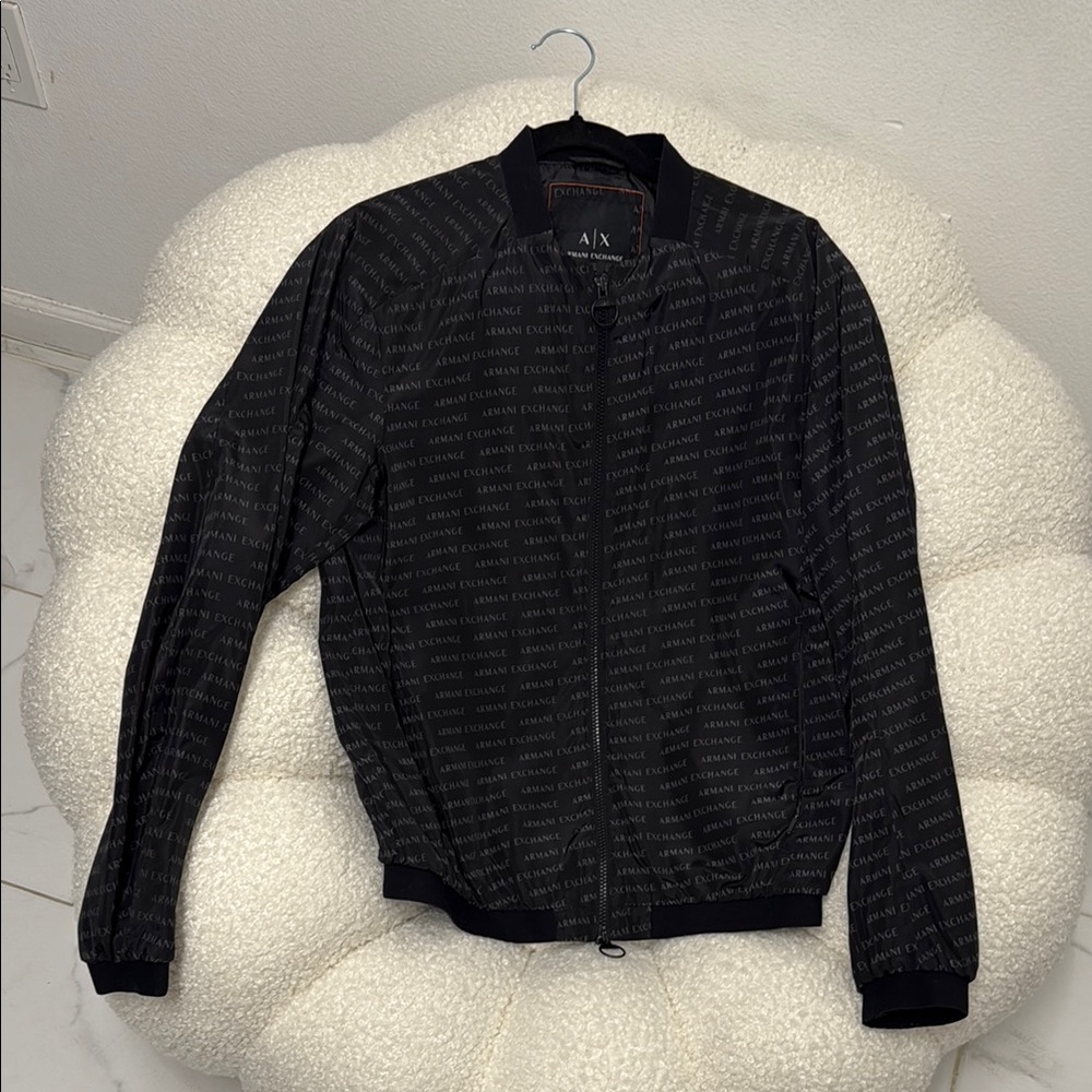 A|X Black Patterned Jacket
